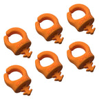 SPRIG Cable Opening 9mm 1/4”-20, Orange, 6-Pack