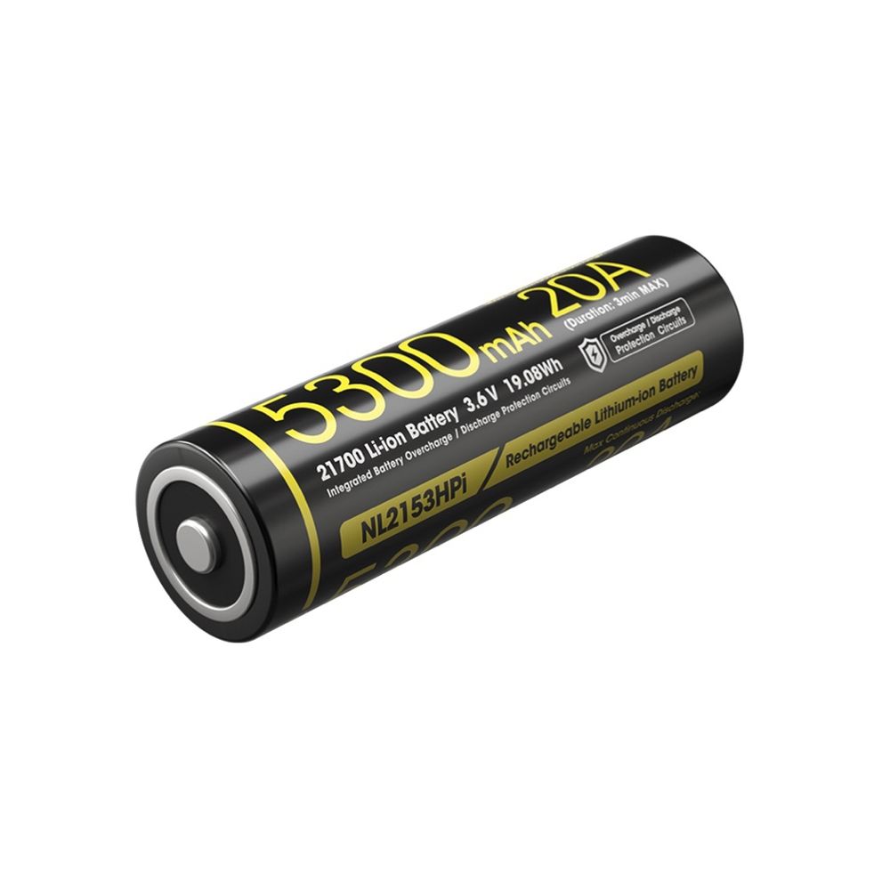 Batteria ricaricabile agli ioni di litio Nitecore NL2153HPi, 3,6 V, 5300 mAh
