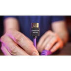 Kondor Blue Gerald Undone MK2 Cavo HDMI completo 12"-24" a spirale (Viola)