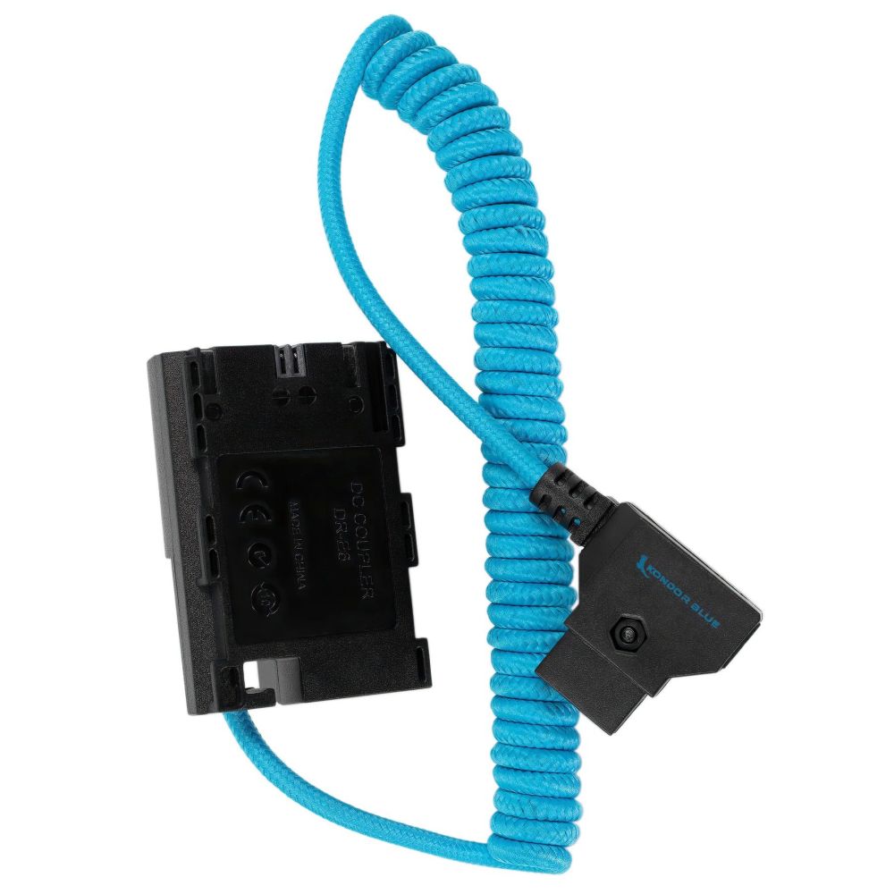 Kondor Blue D-Tap to Canon LPE6 dummy battery cable