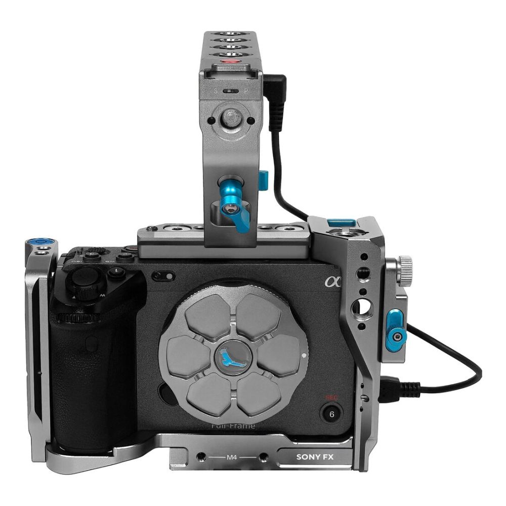 Gabbia Kondor Blue Sony FX3/FX30 con impugnatura a grilletto (grigio siderale)