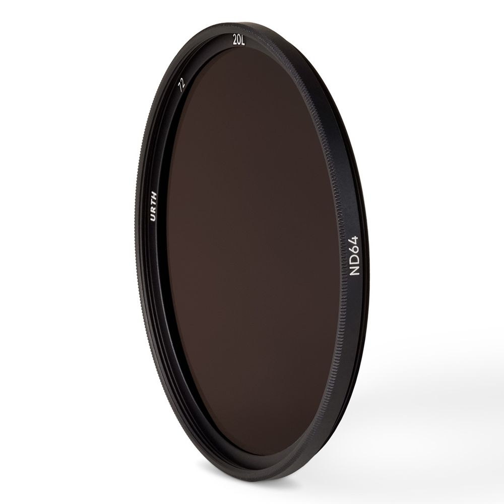 Urth 72mm ND64 (6 Stop) Lens Filter (Plus+)