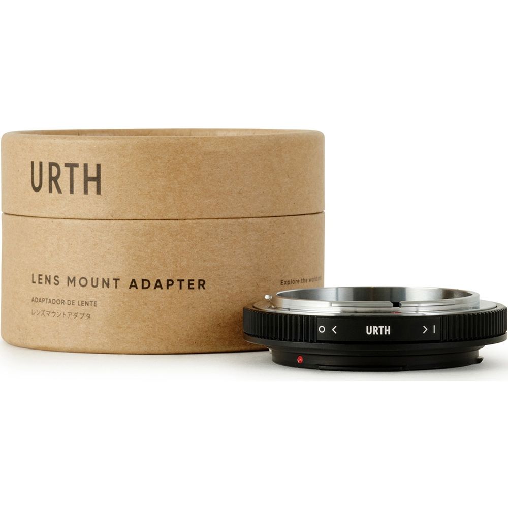 Urth Adattatore per obiettivo: compatibile con obiettivo Canon FD per corpo macchina Canon (EF / EF S) (con vetro ottico)