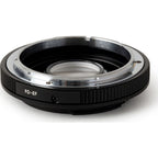 Urth Adattatore per obiettivo: compatibile con obiettivo Canon FD per corpo macchina Canon (EF / EF S) (con vetro ottico)