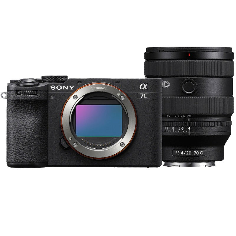 Sony A7C II nera + 20-70mm f/4.0 G