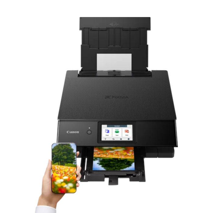 Canon PIXMA TS8750 Wi-Fi Inkjet Stampante, Nero