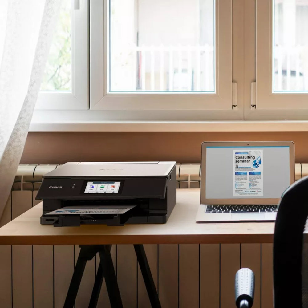 Canon PIXMA TS8750 Wi-Fi Inkjet Stampante, Nero