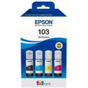 Cartuccia d'inchiostro EPSON 103 EcoTank Multipack a 4 colori (L3110/L3111/L3150/L3151)