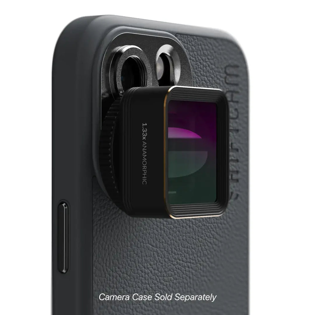 ShiftCam LensUltra 1.33x Anamorphic Smartphone Lens