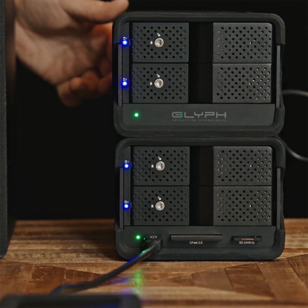 Glyph Blackbox PRO RAID 8TB, Enterprise Class, Thunderbolt 3