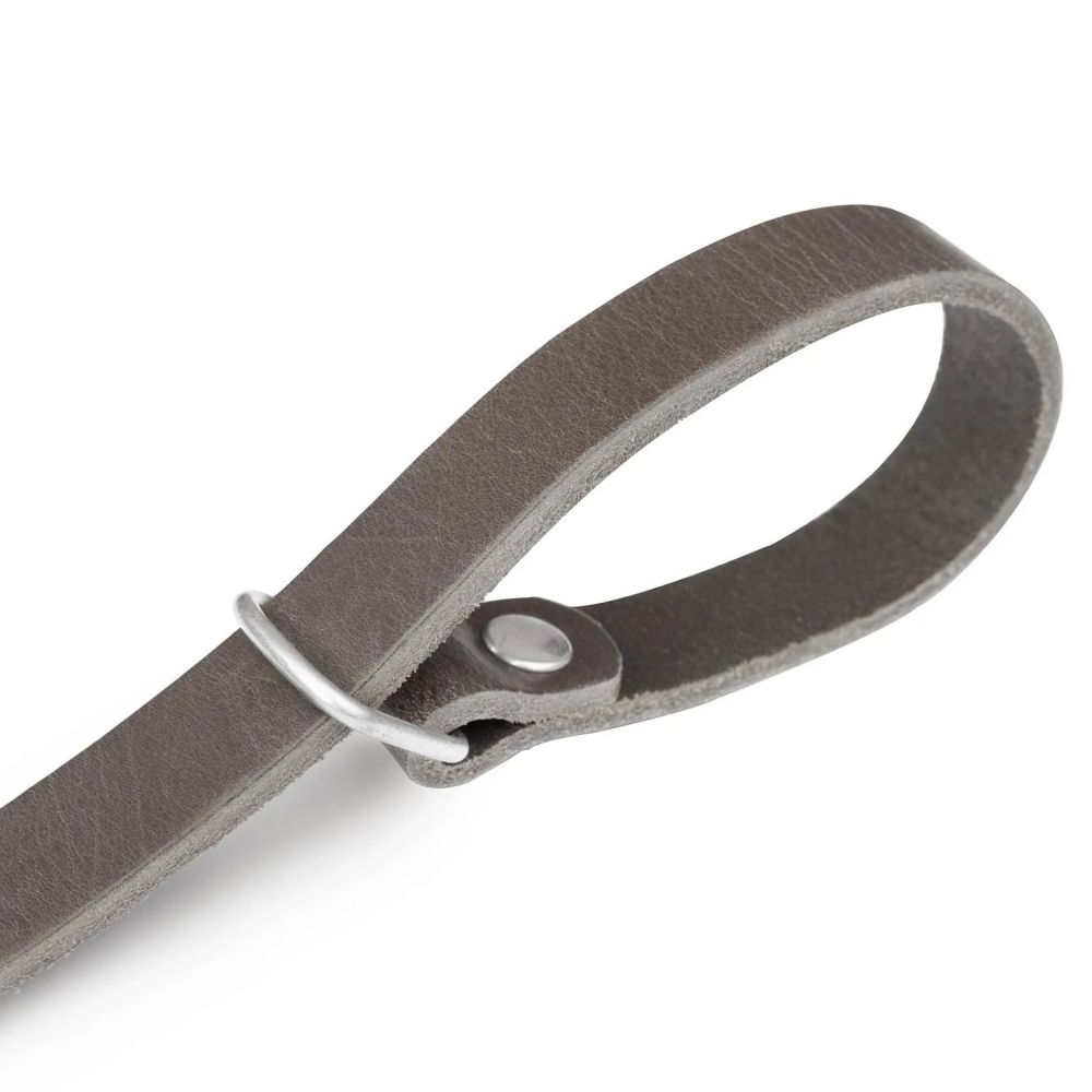 The Hantler Wrist strap - quick release Stone Gray / silver