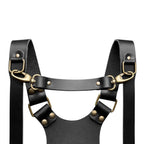 Fascia toracica The Hantler Nera / Ottone, 22 cm
