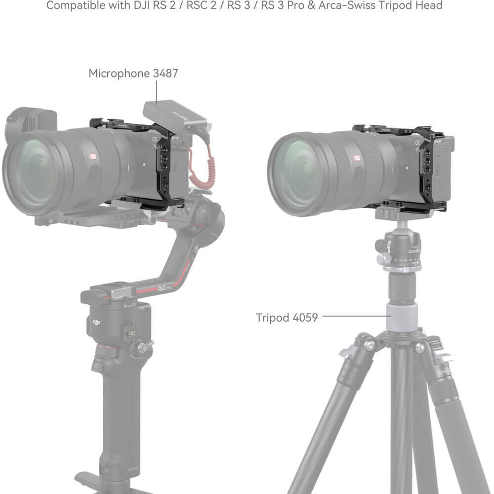 SmallRig 4422 Gabbia Kit per Sony Alpha 7C II / 7CR