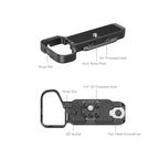 SmallRig 4439 Bottom Attacco Piastra per Sony Alpha 7C II / 7CR, argento
