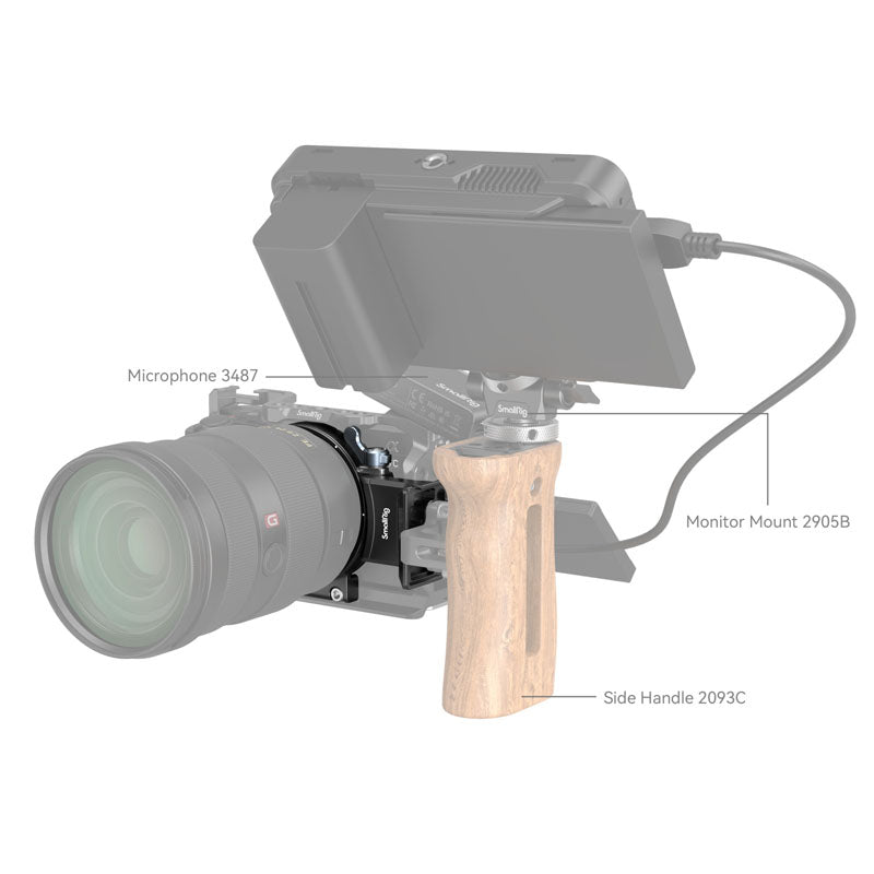 SmallRig 4424 Horizontal-to-Vertical Mount Plate for Sony Alpha 7C II / 7CR