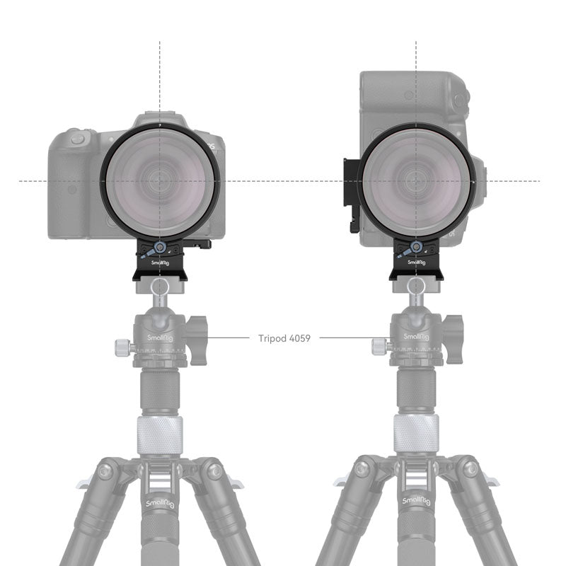 SmallRig 4300 Rotatable Horizontal-to-Vertical Mount Plate Kit for Canon EOS R Series