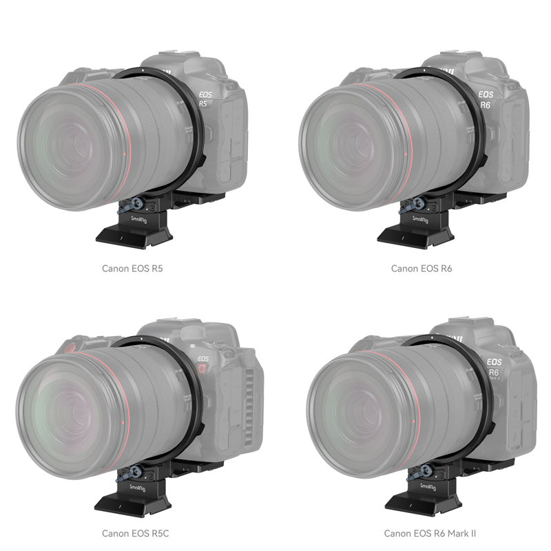 SmallRig 4300 Rotatable Horizontal-to-Vertical Mount Plate Kit for Canon EOS R Series