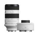 Sony FE 70-200mm f/4.0 G OSS II + Sony E-Attacco 2.0x Teleconvertitore