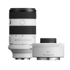 Sony FE 70-200mm f/4.0 G OSS II + Sony E-Attacco 2.0x Teleconvertitore