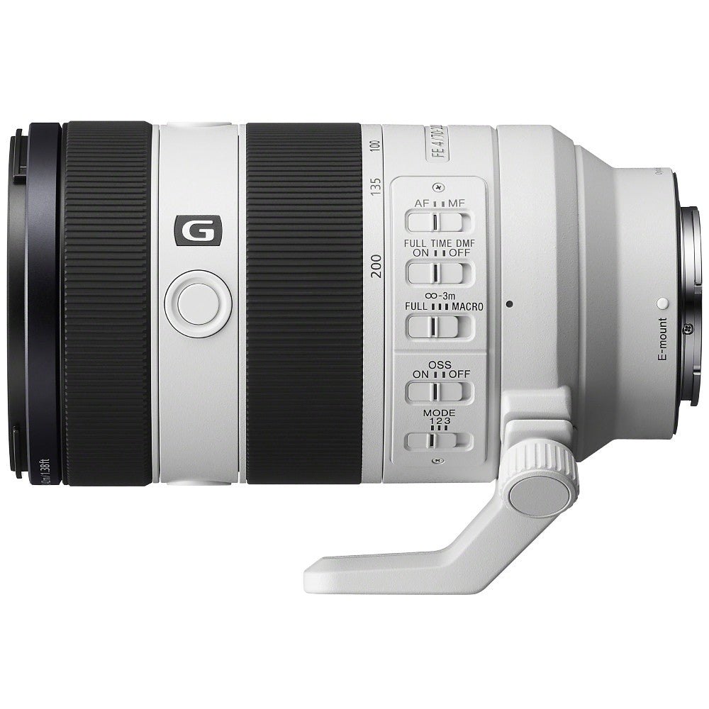 Sony FE 70-200mm f/4.0 G OSS II + Sony E-Attacco 2.0x Teleconvertitore
