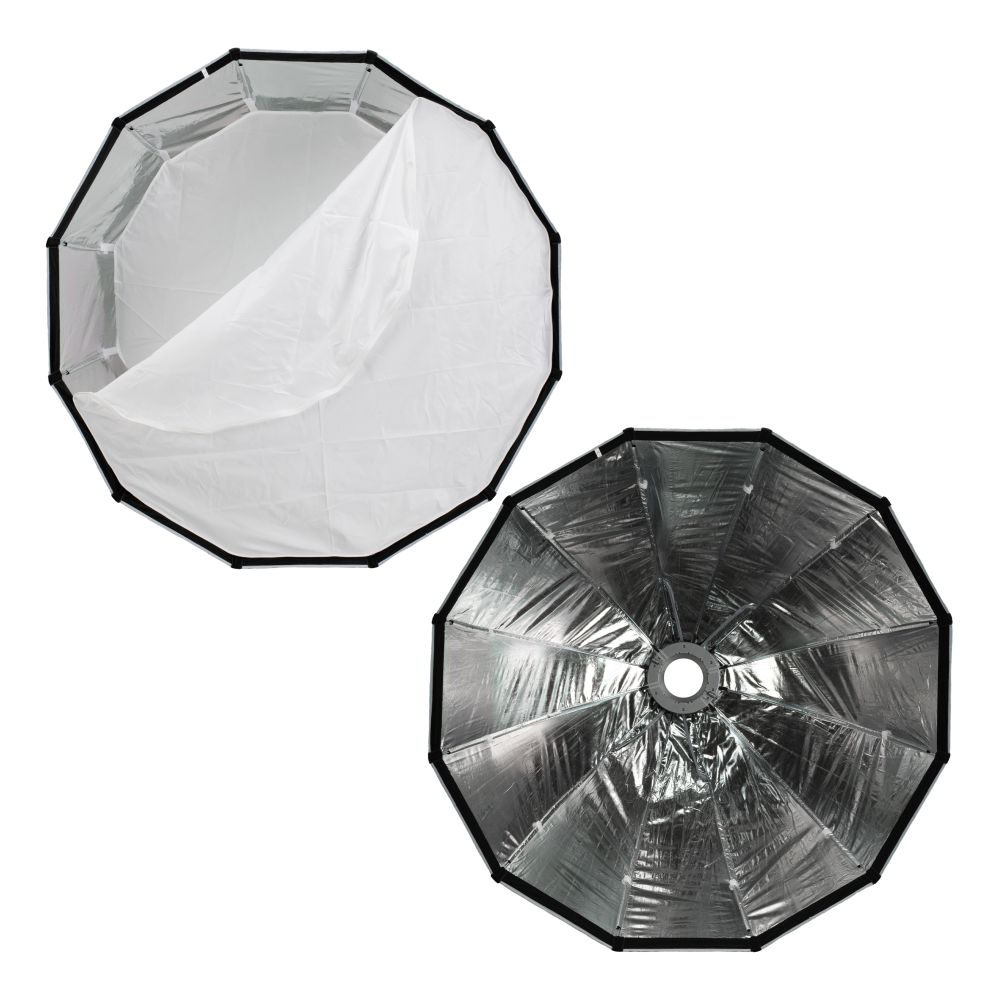 Softbox parabolico profondo Bresser Quick Lock 120