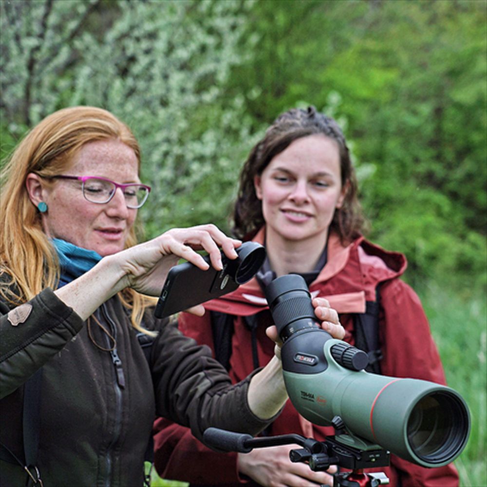 Adattatore per digiscoping Kowa per iPhone 13 Pro Max