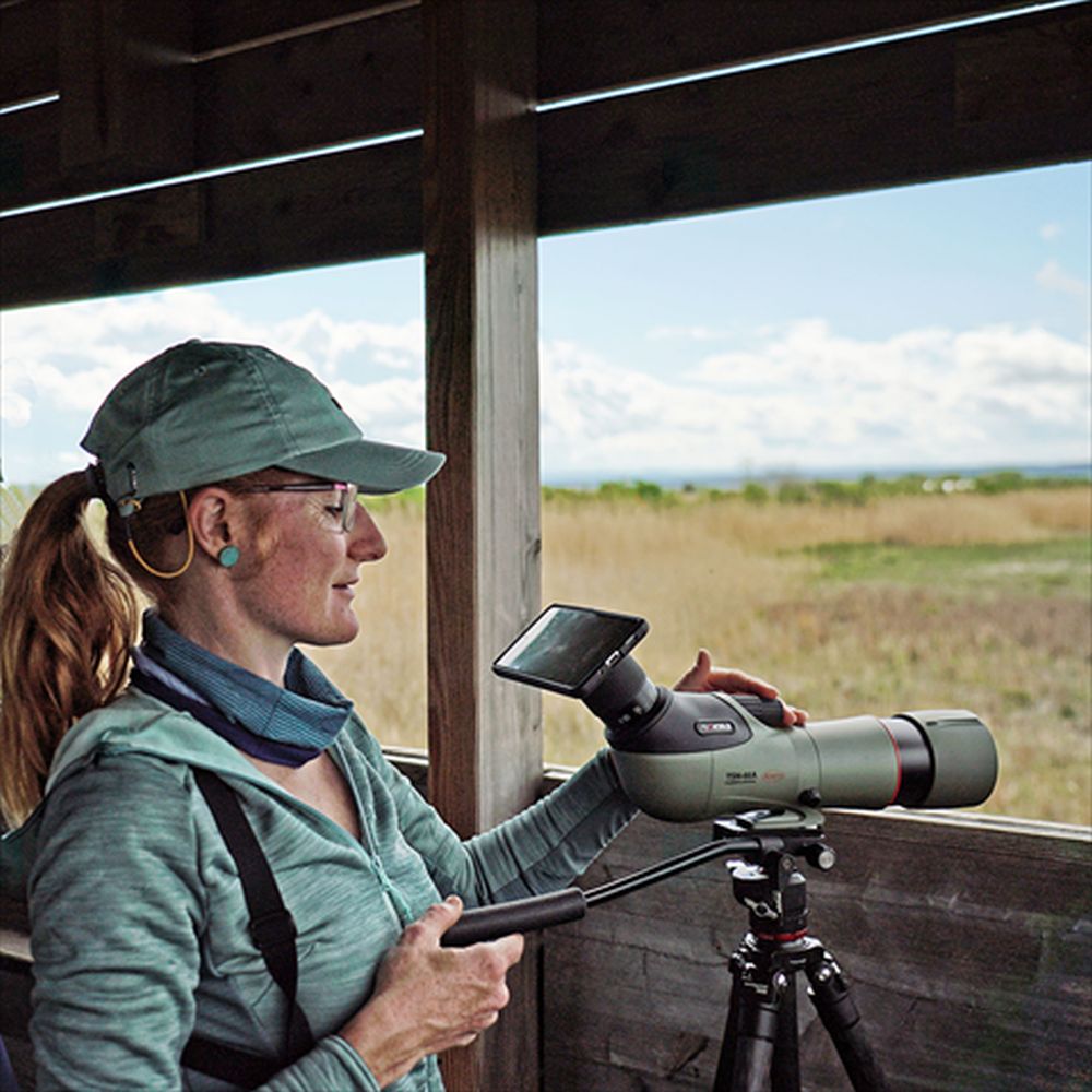 Adattatore per digiscoping Kowa per iPhone 13 Pro Max