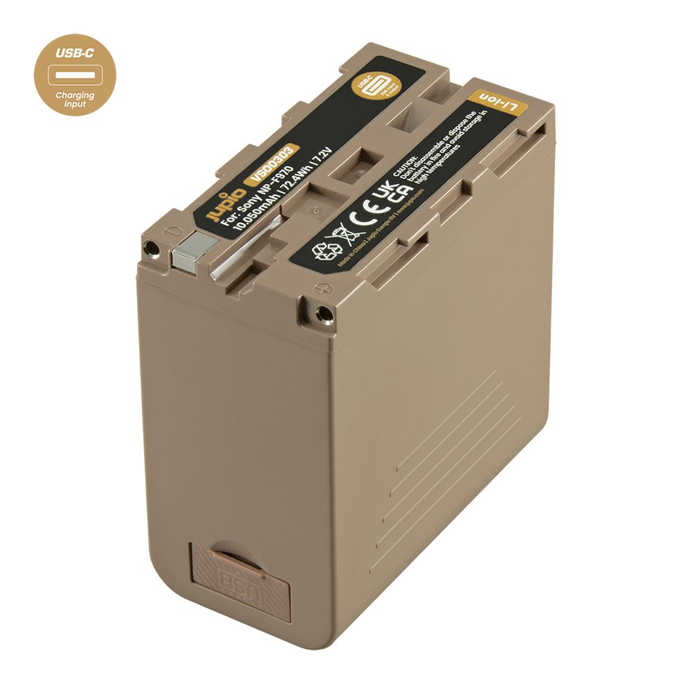 Jupio NP-F970 ULTRA C per Sony, 10050mAh