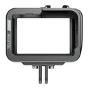 Telesin Gabbia metallica per GoPro 9/10/11/12, orizzontale+verticale