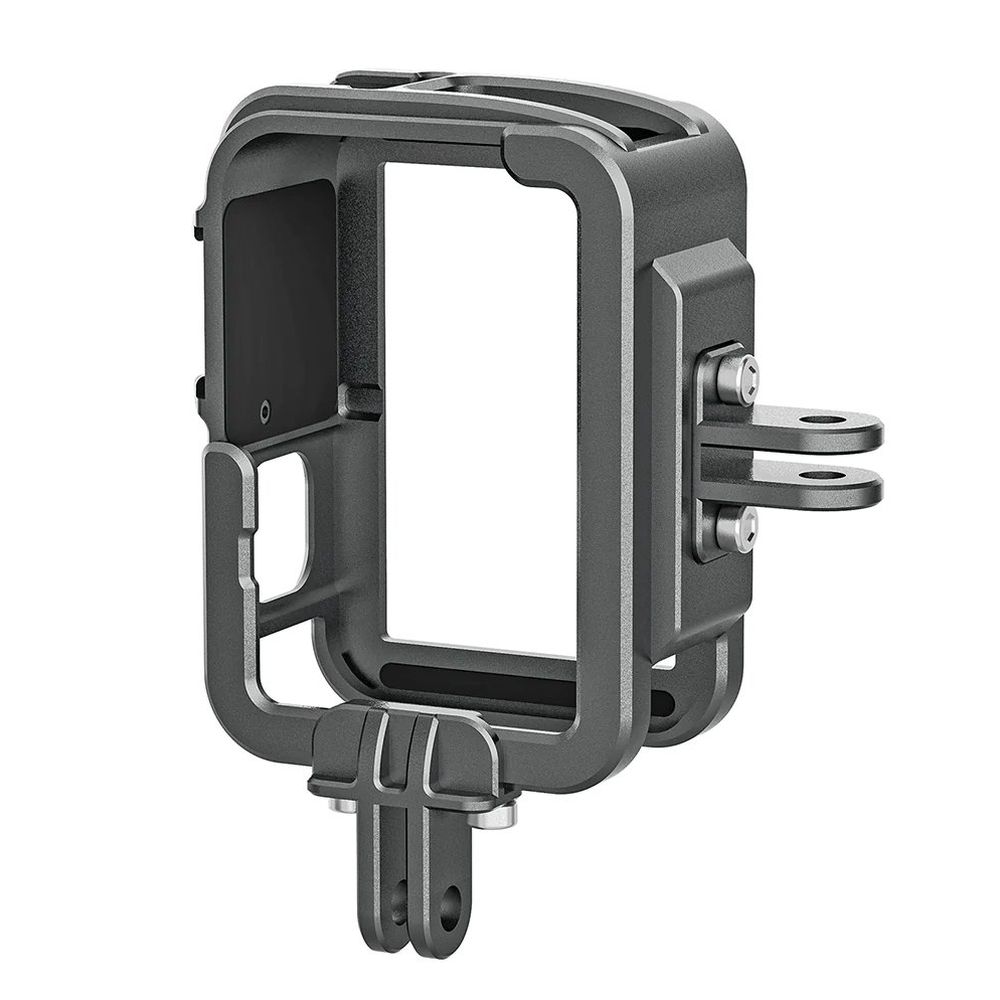 Telesin Gabbia metallica per GoPro 9/10/11/12, orizzontale+verticale