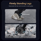 SmallRig 4465 Professional Fluid Head Tripod Kit