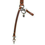L'imbracatura per doppia fotocamera Hantler Cognac / Argento antico, Regular