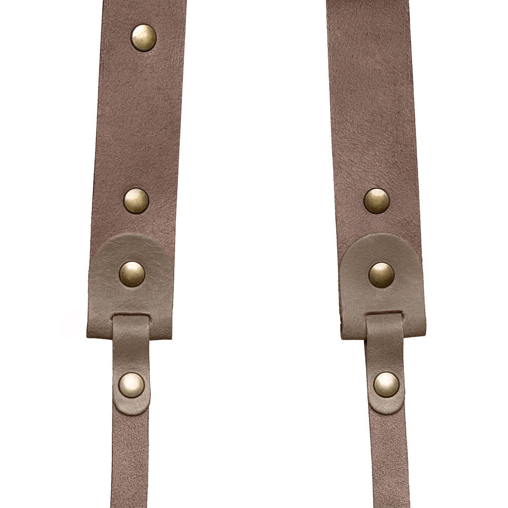 The Hantler Fotocamera Neck cinghia Taupe / Brass