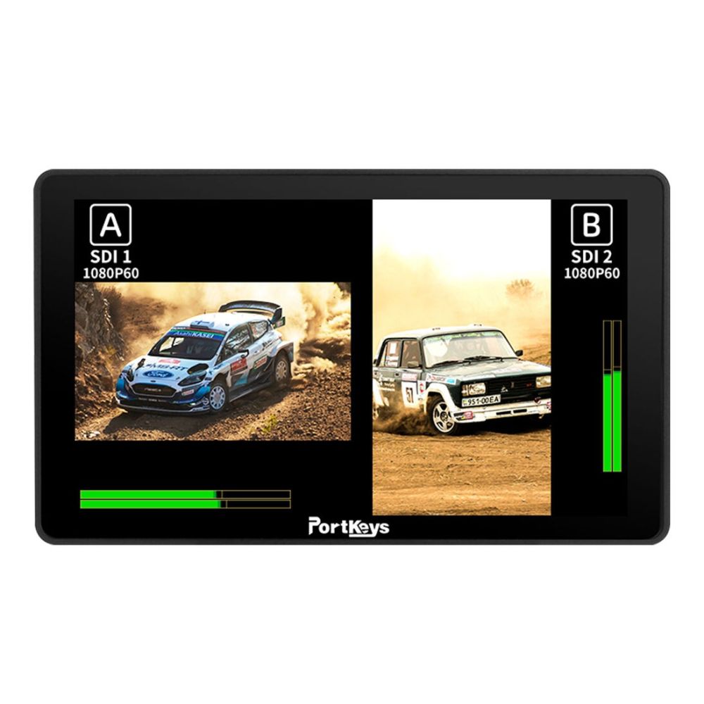Monitor Portkeys BM7 II DS da 7 pollici con controllo telecamera wireless