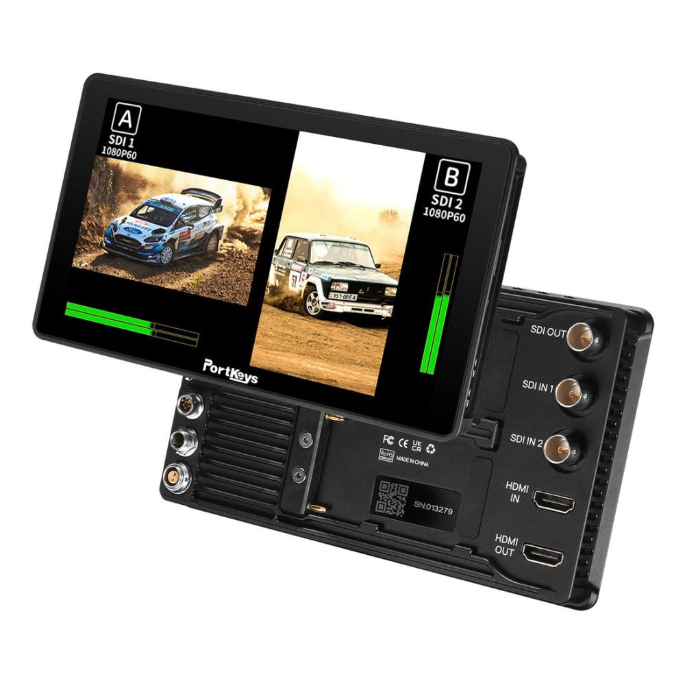 Monitor Portkeys BM7 II DS da 7 pollici con controllo telecamera wireless
