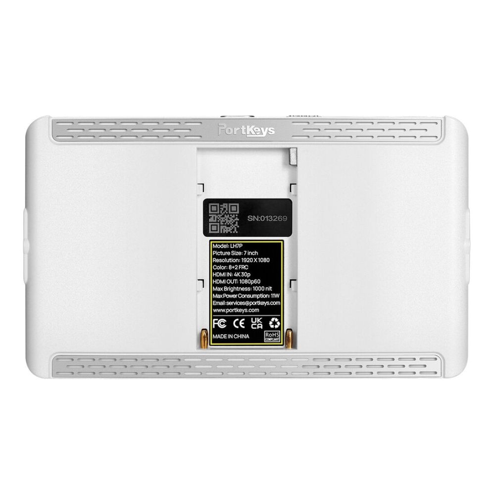 Monitor Portkeys LH7P da 7 pollici con touchscreen