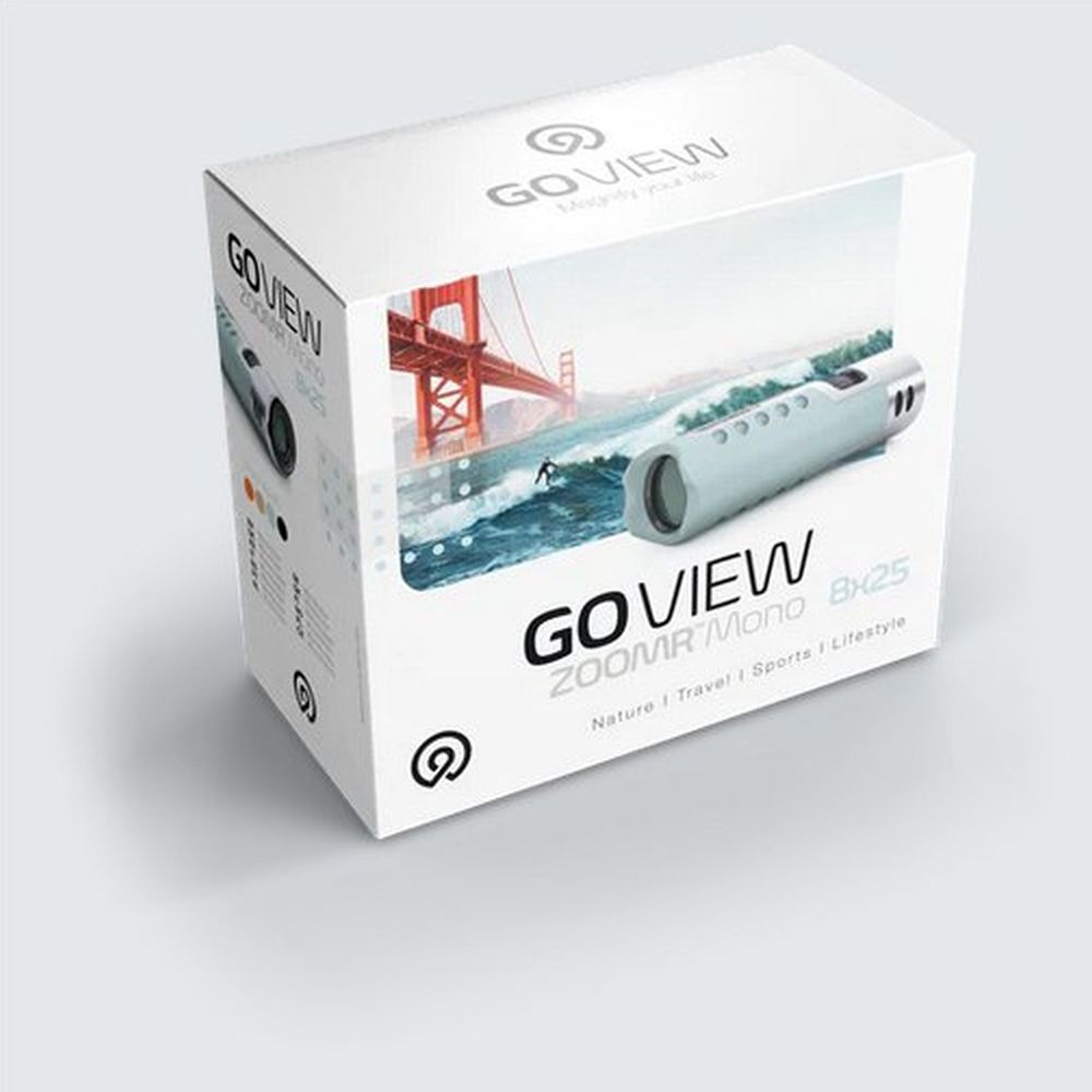 GoView ZOOMR Mono 8x25 HD Miami Blu