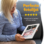 Pora&co Digital Photo Frame con WiFi & Frameo App 10 inch, bianco