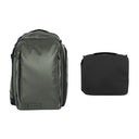 WANDRD Transit 45L Travel Backpack Wasatch Green Essential+ Bundle