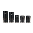 Pacchetto Laowa Nanomorph S35 (27,35,50,65,80mm) (Blu) MFT