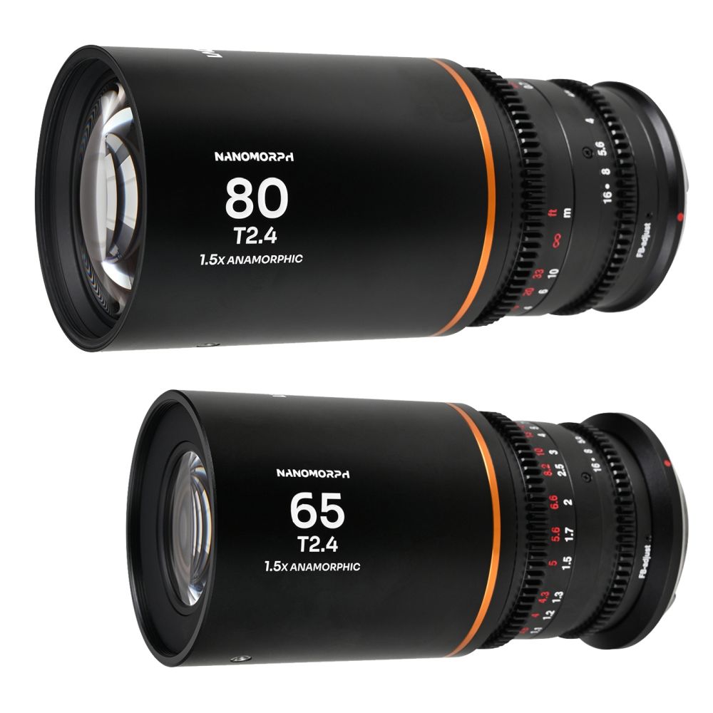 Laowa Nanomorph S35 Bundle (65mm, 80mm) (Amber) Canon RF