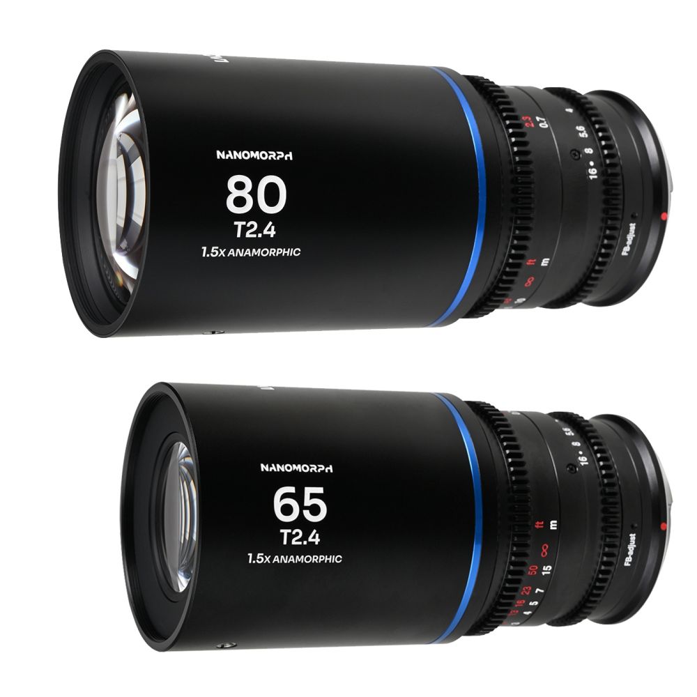 Laowa Nanomorph S35 Bundle (65mm, 80mm) (Blue) Canon RF