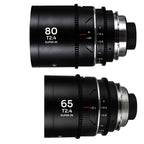 Pacchetto Laowa Nanomorph S35 (65mm, 80mm) (Argento) PL-EF