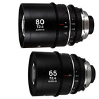Pacchetto Laowa Nanomorph S35 (65mm, 80mm) (Argento) PL-EF
