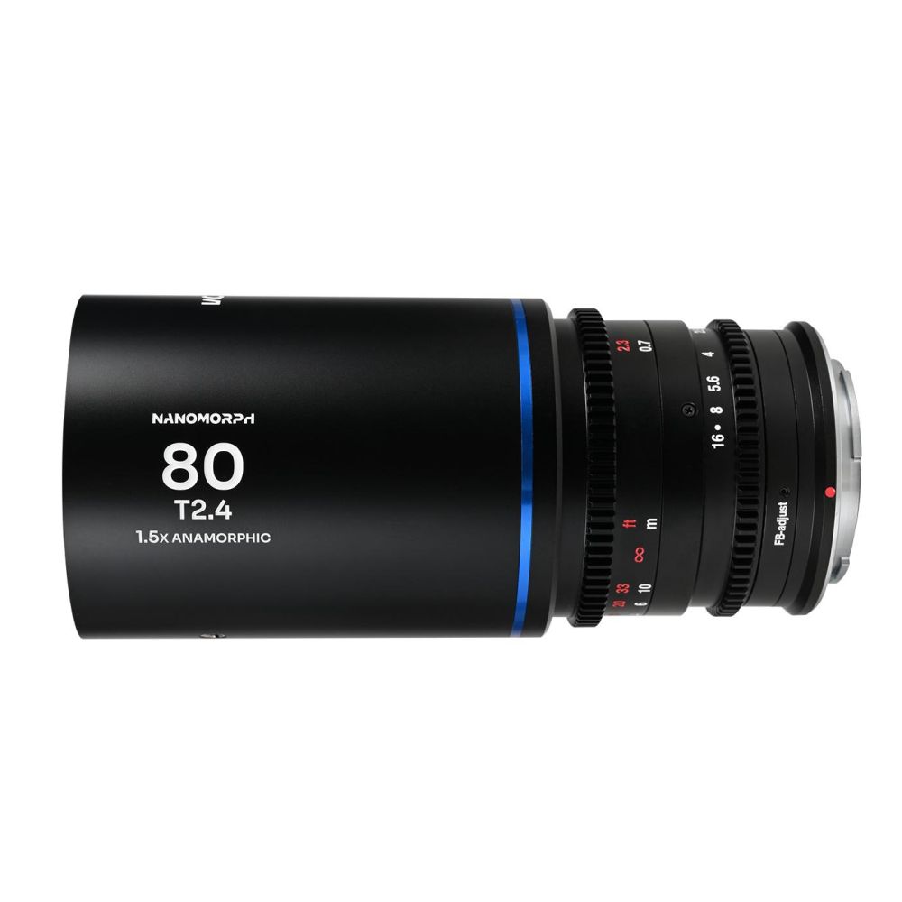 Laowa Nanomorph 80mm T2.4 1.5x S35 (Blu) Fuji X