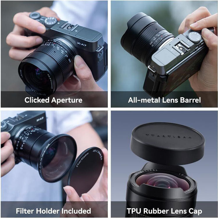 TTArtisan APS-C 10mm f/2 Canon RF mount Silver