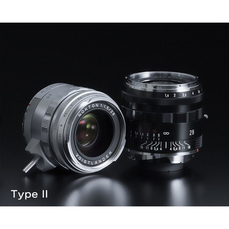 Voigtlander Nokton 1.5/28mm Type II VM aspherical, nero