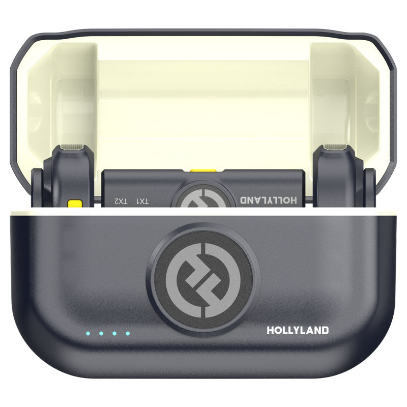 Hollyland Lark M2 with USB-C Plug (Duo,Shine Charcoal)