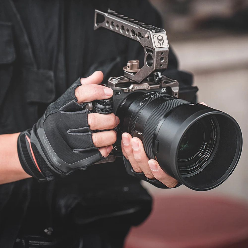 Guanti fotografici PGYTech senza dita (M)