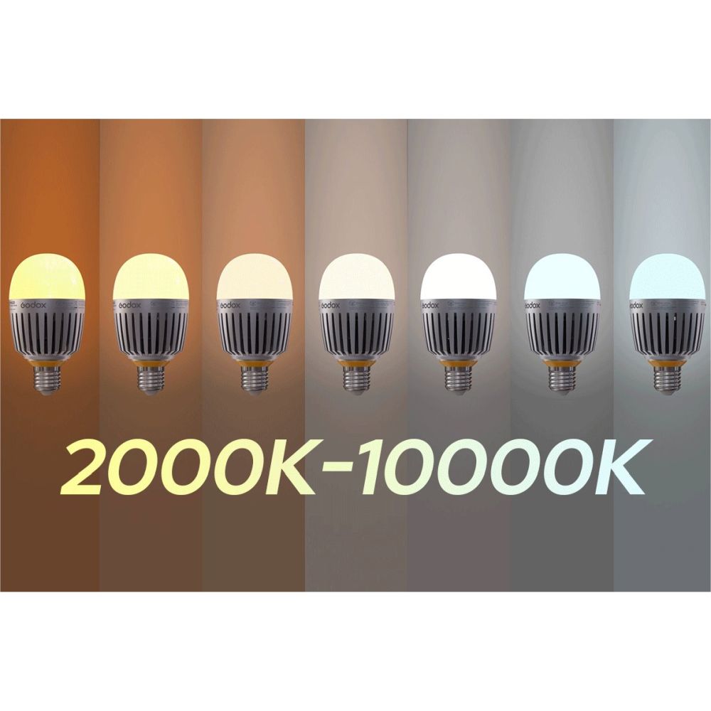 Godox KNOWLED RGBWW C10R Kit lampadina creativa a 8 luci (E27)